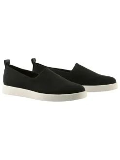 Leder-Slipper "Chris" in Schwarz