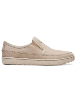 Leder-Slipper "Hodson" in Beige