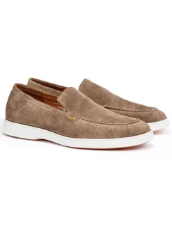 Leder-Slipper