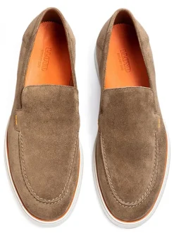 Leder-Slipper