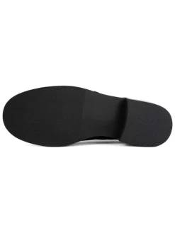 Leder-Slipper 