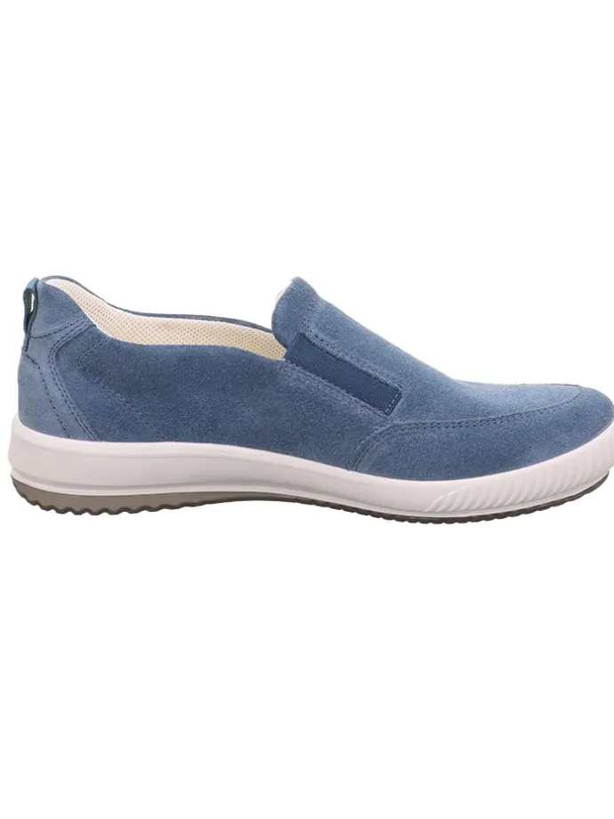 Leder-Slipper "Tanaro 5.0" in Blau