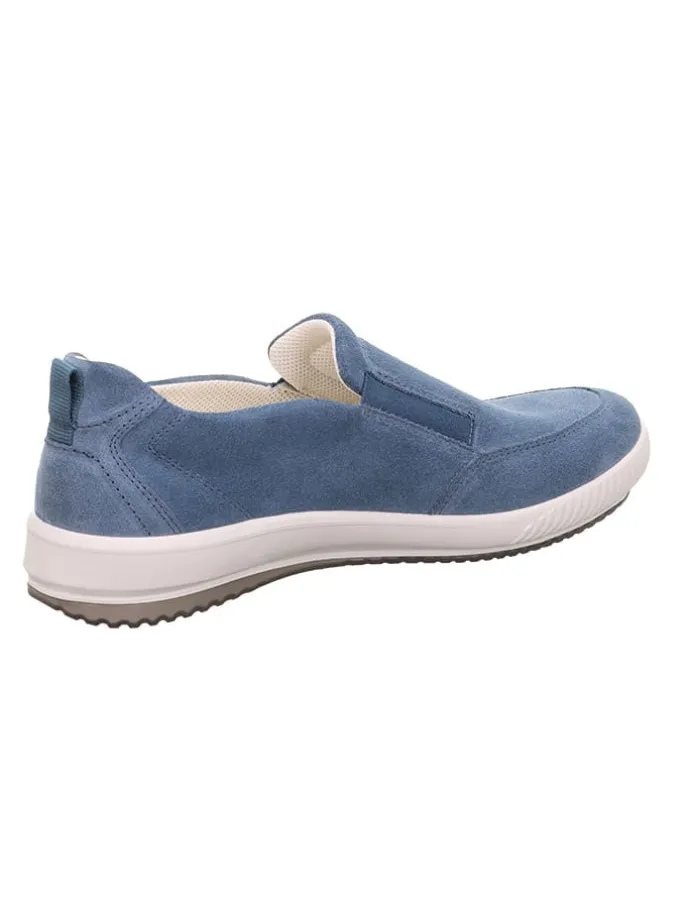 Leder-Slipper "Tanaro 5.0" in Blau