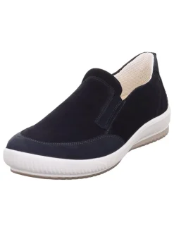 Leder-Slipper "Tanaro 5.0" in Dunkelblau