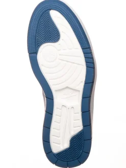 Leder-Sneaker ''1 Elevate Low'' in Weiß/ Blau