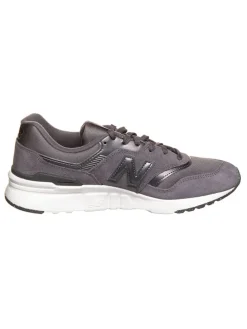Leder-Sneakers "997" in Lila