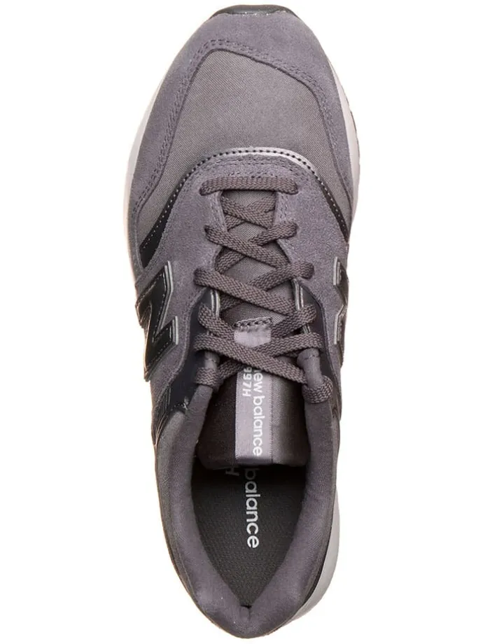 Leder-Sneakers "997" in Lila