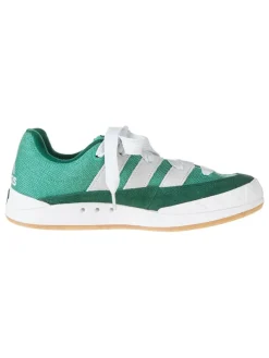 Leder-Sneakers "Adimatic" in Grün