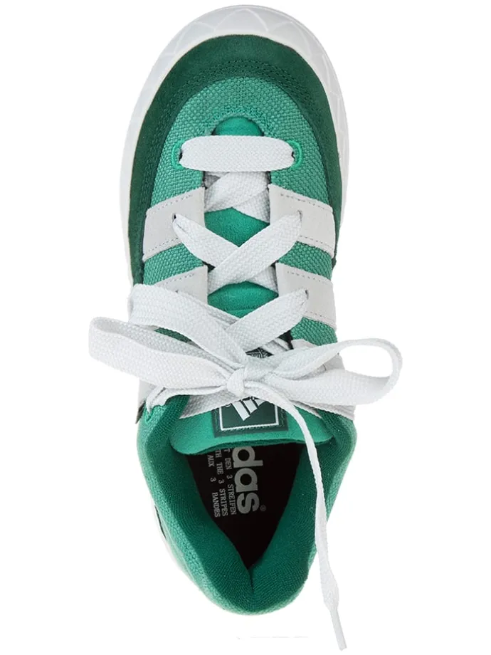 Leder-Sneakers "Adimatic" in Grün