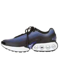 Leder-Sneakers "Air Max Dn" in Schwarz/ Blau