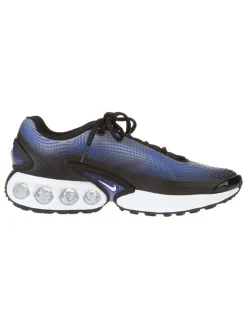 Leder-Sneakers "Air Max Dn" in Schwarz/ Blau