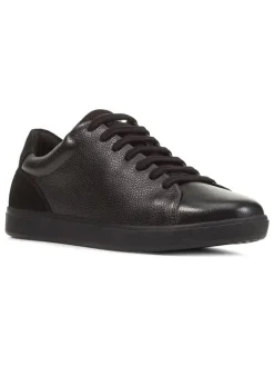 Leder-Sneakers "Avola" in Schwarz