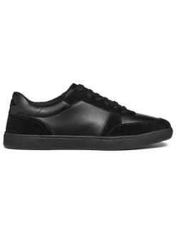Leder-Sneakers "Avola" in Schwarz