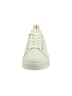Leder-Sneakers "Avona" in Creme