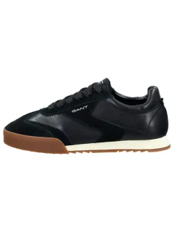 Leder-Sneakers "Baylle" in Schwarz