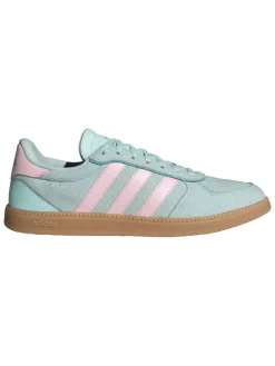 Leder-Sneakers "Breaknet" in Türkis/ Rosa