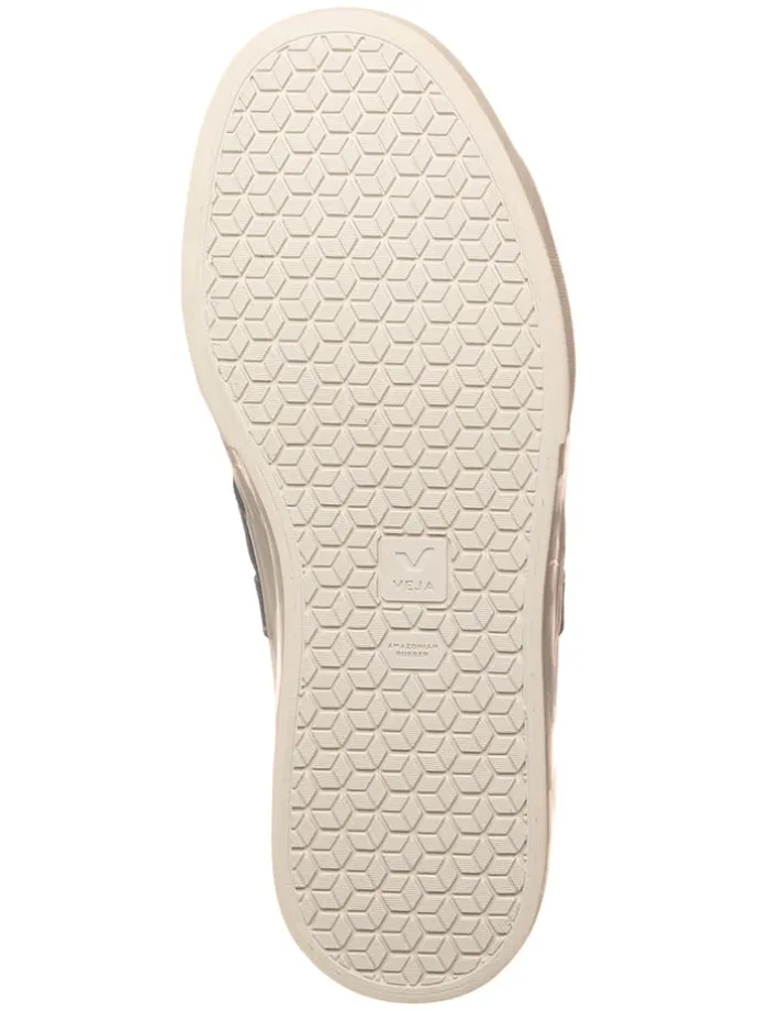 Leder-Sneakers "Campo" in Weiß/ Blau