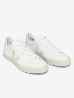Leder-Sneakers "Campo" in Weiß/ Creme