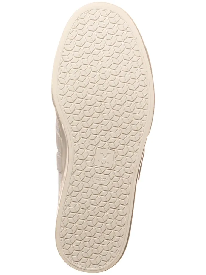 Leder-Sneakers "Campo" in Weiß/ Creme