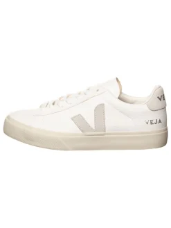 Leder-Sneakers "Campo" in Weiß/ Creme