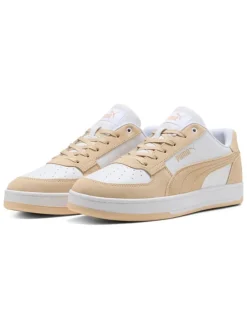 Leder-Sneakers "Caven 2.0 Mono" in Weiß/ Beige
