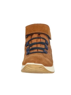 Leder-Sneakers "Charly" in Hellbraun