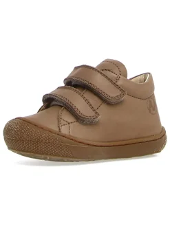 Leder-Sneakers "Coco" in Taupe