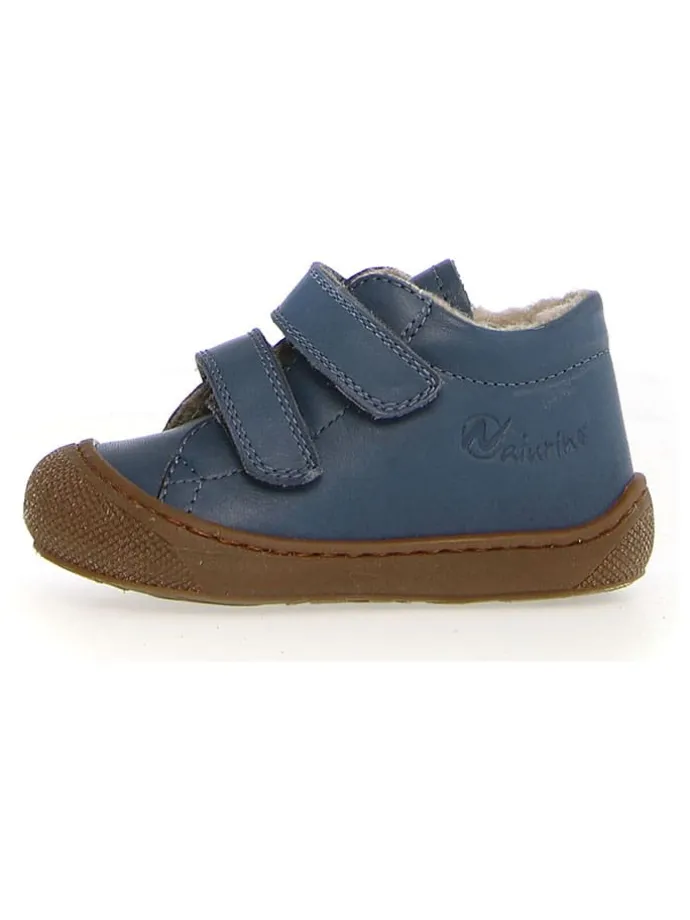 Leder-Sneakers "Cocoon" in Blau