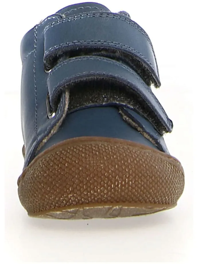 Leder-Sneakers "Cocoon" in Blau