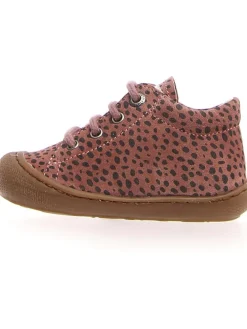 Leder-Sneakers "Cocoon" in Rosa/ Anthrazit