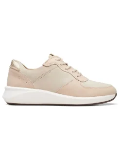 Leder-Sneakers "Comb Un Rio" in Beige