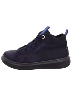 Leder-Sneakers "Cosmo" in Dunkleblau