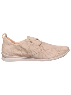 Leder-Sneakers "Cotton" in Beige