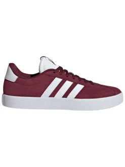 Leder-Sneakers "Court 3.0" in Rot