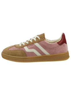 Leder-Sneakers "Cuzima" in Rosa/ Hellbraun
