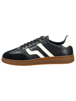 Leder-Sneakers "Cuzmo" in Schwarz