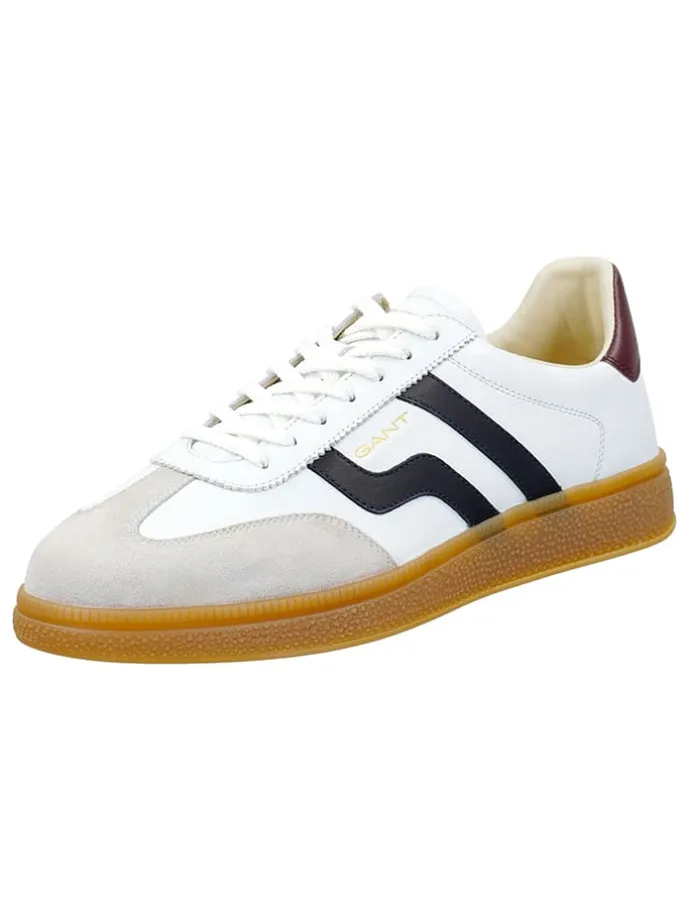 Leder-Sneakers "Cuzmo" in Weiß