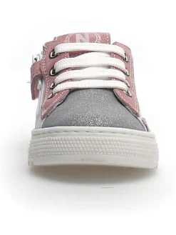 Leder-Sneakers "Dinghy" in Grau