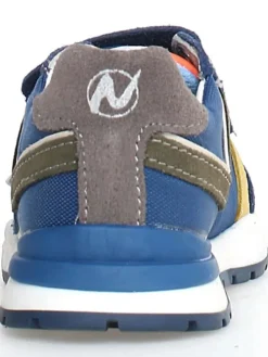 Leder-Sneakers "Evon" in Blau