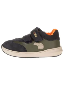 Leder-Sneakers "Float" in Khaki