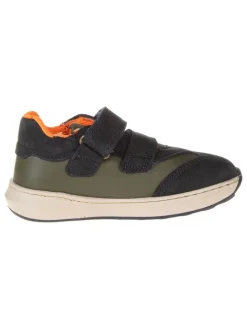 Leder-Sneakers "Float" in Khaki