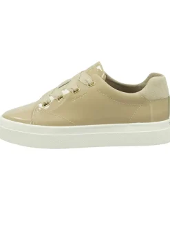 Leder-Sneakers "Gant" in Beige