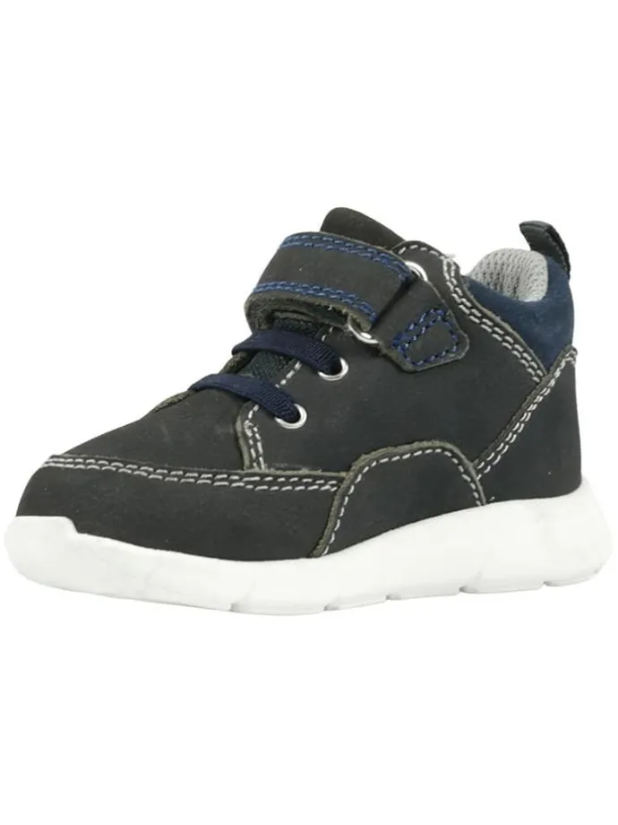 Leder-Sneakers "Hero" in Anthrazit