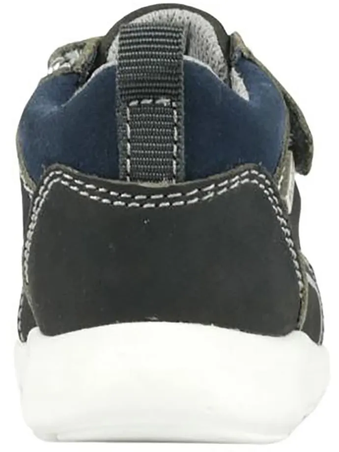 Leder-Sneakers "Hero" in Anthrazit