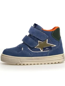 Leder-Sneakers "Hess 3" in Blau