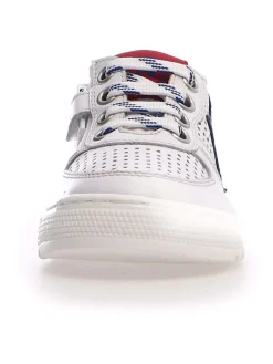 Leder-Sneakers "Hess" in Weiß