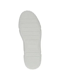 Leder-Sneakers in Beige