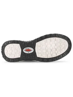 Leder-Sneakers in Braun