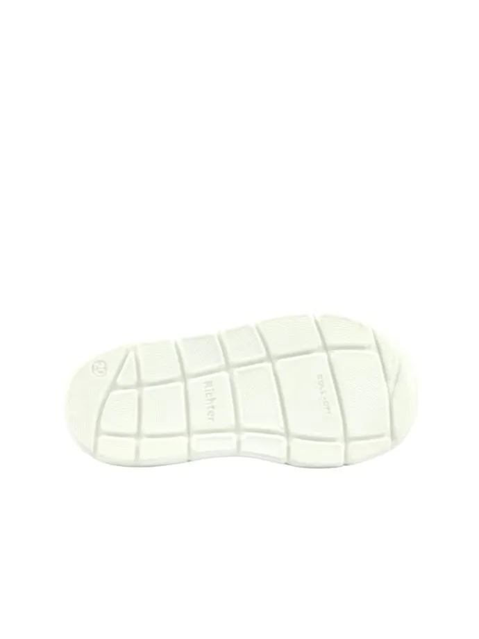 Leder-Sneakers in Dunkelblau