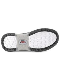 Leder-Sneakers in Dunkelblau